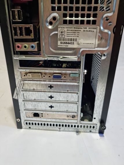 ПК Б-клас Crown Tower / AMD Athlon II X2 240 (2 ядра по 2.8 GHz) / 8 GB DDR3 / 250 GB HDD / nVidia GeForce GT 440, 1 GB DDR3, 128-bit / 300W / DVD-RW б/в | Зображення 4
