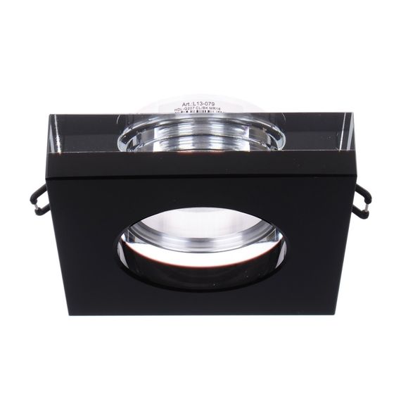 Светильник точечный декоративный HDL-G207 CL/BK MR16
