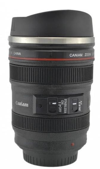 Чашка об'єктив Canon, Термокухоль у формі об'єктива | Зображення 5