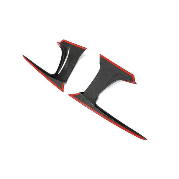 Карбоновые Накладки на Передний Бампер (для Base 2017-2019) для Jaguar F-Type | Зображення 4