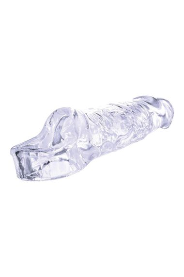 Насадка на пеніс NMC прозора, 16 см | Зображення 3