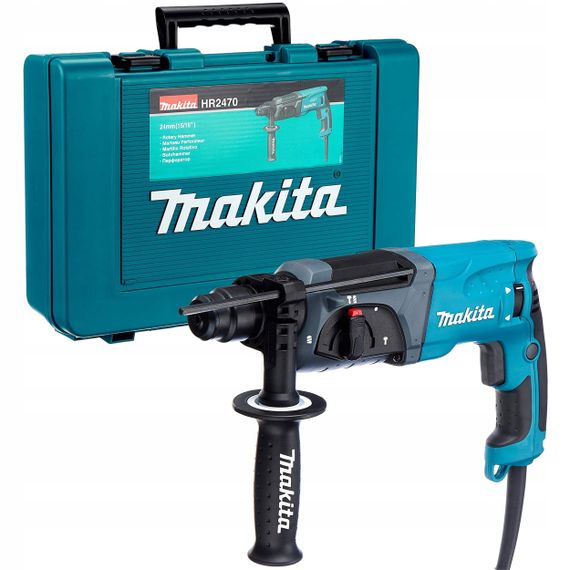 Перфоратор мережевий Makita HR2470 (780 Вт, 2.4 Дж, SDS-PLUS)