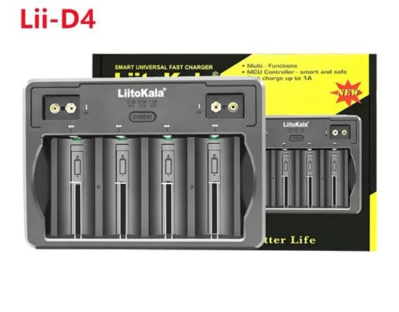 Универсальное зарядное устройство LiitoKala Lii-D4