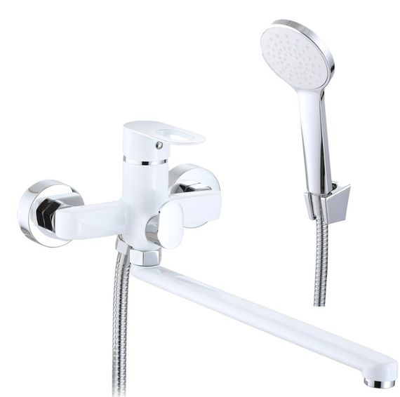 Змішувач для ванни Lidz Latwa 005 (k35) LDLAT005WHI45425 White