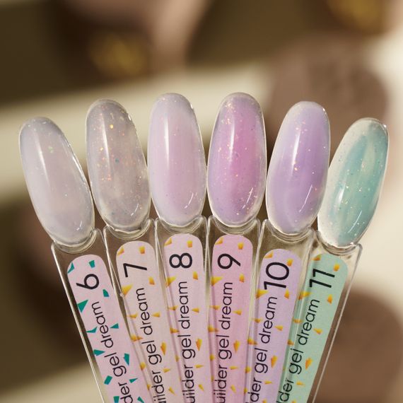 Гель для нарощення нігтів Valeri Dream Builder Gel №09 (ліловий) 15мл | Зображення 1