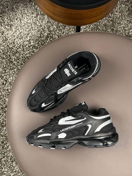 Мужские кроссовки Lacoste L003 2K24 PRM Black Silver  (текстиль) A4388 44 28.5 - 29 см | Зображення 8