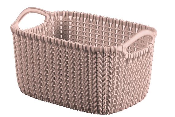 Корзина для хранения Curver (Курвер) Knit 3 л (03675) Розовый
