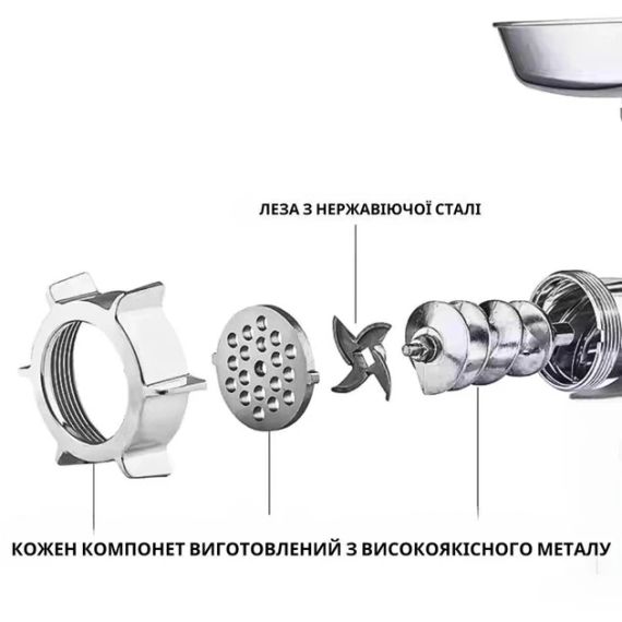 Мясорубка электрическая 4200Вт BITEK BT-3700 | Зображення 5