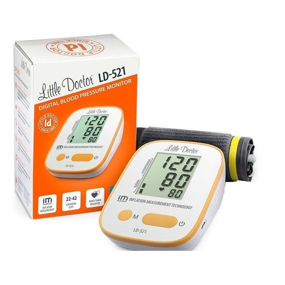 Тонометр Little Doctor LD-521 автоматический на плечо Micro USB гарантия 5 лет | Зображення 2