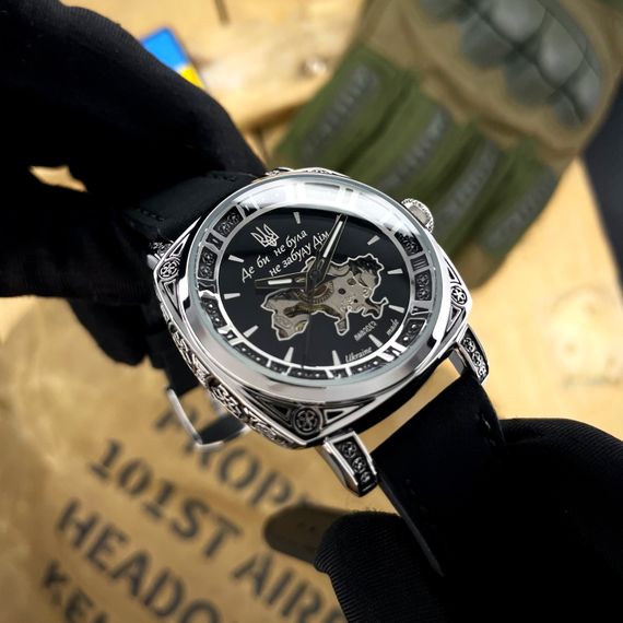 Жіночий годинник Awarder 021 Де би не була Silver-Black-Black | Зображення 2