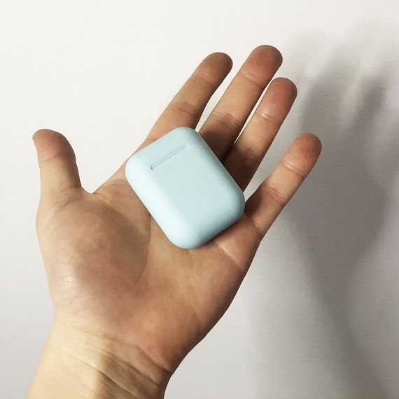 Бездротові bluetooth навушники i13S ProStar 5.0 з кейсом. Колір блакитний | Зображення 8