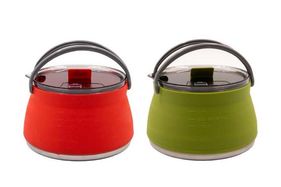 Чайник TRAMP силіконовий з металевим дном 1л, Зелений | Зображення 7