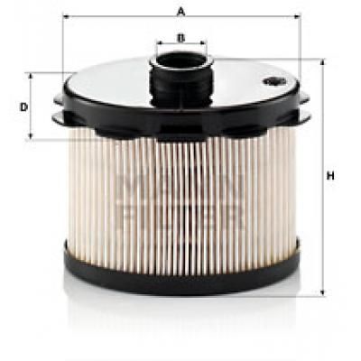 Фильтр топливный Mann PU1021X