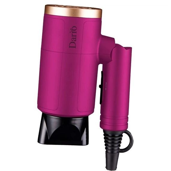 Фен DARIO DHD9314 фуксія 1400Вт | Зображення 1