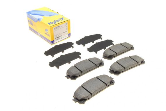Колодки гальмівні передні Toyota Camry 17- Rav4 IV V Lexus ES NX RX 08- 22-0938-0