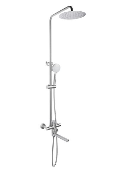 Душевая система универсальная Lidz Aria 1033, Nickel (k35) LDARI1033NKS46109