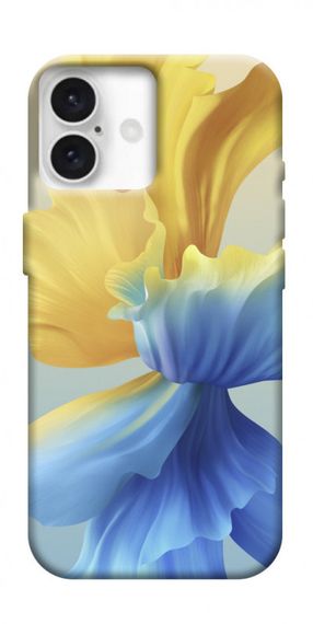 Чохол з картинкою Абстрактна квітка для Apple iPhone 16 (6.1")