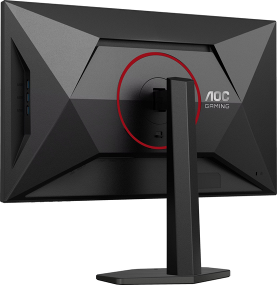 Монiтор 27" AOC Q27G4SRU Black | Зображення 6