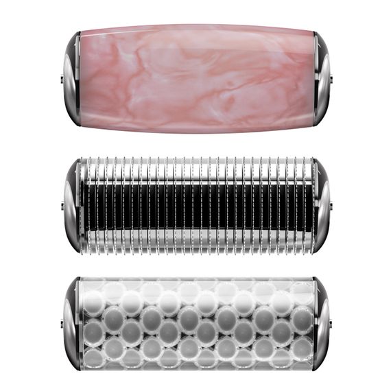 Ролер для голкової мезотерапії обличчя та тіла GESKE MicroNeedle Face&Body Roller 9в1 starlight | Зображення 4