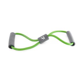 Еспандер-вісімка LiveUP SOFT EXPANDER зелений Уні M-6х10, 5x1200мм LS3202-Mg