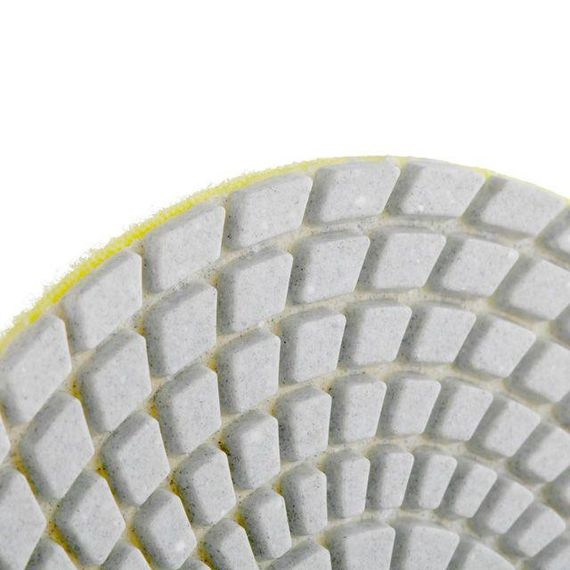 Коло алмазне шліфувальне гнучкий на липучці 100 мм P150. INTERTOOL BT-0909 | Зображення 4