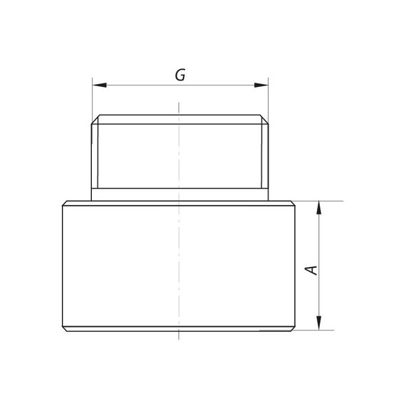 Подовжувач Koer WM.E06-30.WN - 1/2 "-30мм (KR3005) | Зображення 2