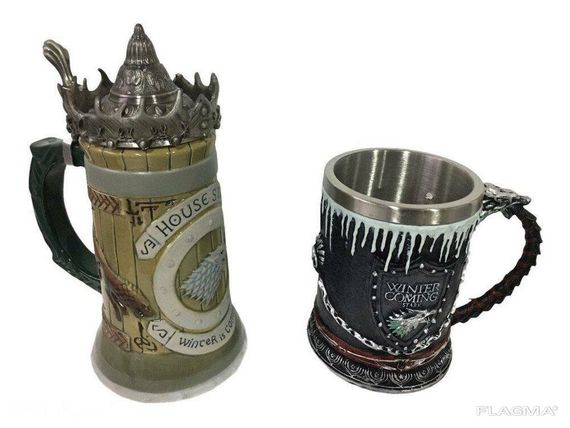 Подарочный набор Кружка Game Of Thrones House Stark Игра Престолов Дом Старков и Winter... | Зображення 2