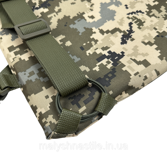 Каремат п'ятиточка односекційна Kiborg П-1 Оксфорд Піксель | Зображення 5