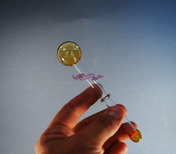 Стеклянная трубка Oil Ring Зеленый | Зображення 4