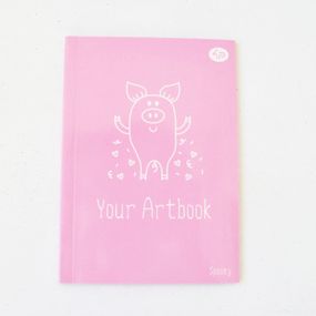 Блокнот 4Profi Artbook "Spoony" pig 64 листа  формат А5 902705