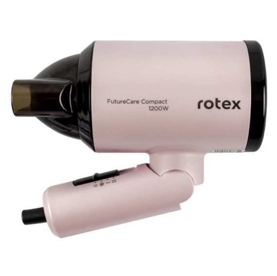Фен дорожный Rotex Future Сare СompaСt RFF125-G 1200 Вт бежевый | Зображення 1