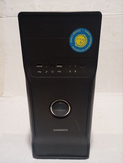ПК Б-клас GameMax Tower / Intel Core 2 Quad Q8300 (4 ядра по 2.5 GHz) / 8 GB DDR3 / 250 GB HDD / Intel HD GMA X4500 / 400W б/в | Зображення 1