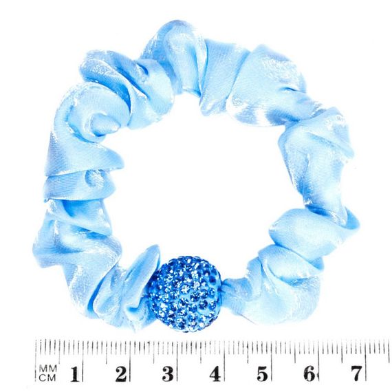 Резинка для волосся дитяча з камінчиками 0303-1087 | Зображення 1