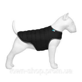 Курточка-накидка для собак AiryVest, XL, B 68-80 см, С 42-52 см черный
