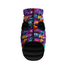 Курточка для собак WAUDOG Clothes малюнок "Зубасті монстри", L65, В 87-90 см, С 60-65 см