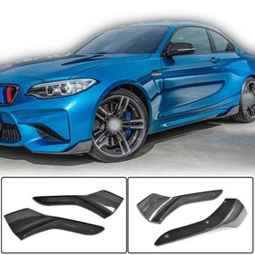 Накладки на передній бампер Flap (для F87 M2/M2C, Карбон) для BMW 2 серія F22/23 2014-2021 рр