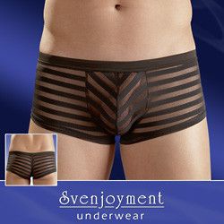 Шорти STRIPES чорні Sex Aura