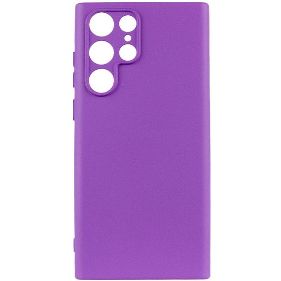 Чохол Silicone Cover Lakshmi Full Camera (AA) для Samsung Galaxy S25 Ultra Фіолетовий / Purple | Зображення 1