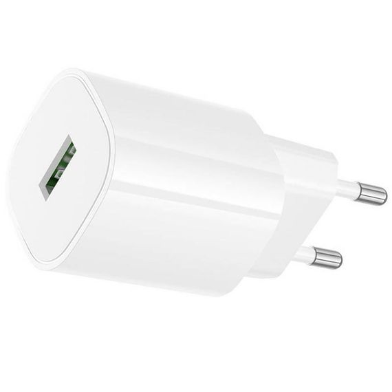 МЗП Borofone BA102A Pudding QC3.0 (1USB-A) + кабель USB to MicroUSB White | Зображення 3