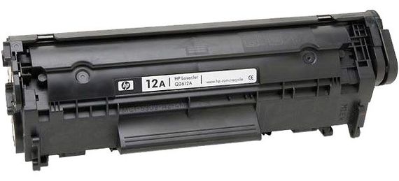 Картридж оригінальний HP 12A (Q2612A) для LJ 1010 / 1018 / 1020 / 1022 / 3015 / 3050 / M1005 із заправкою
