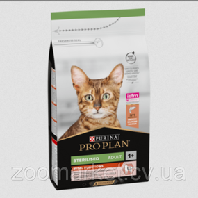 Сухий корм Purina Pro Plan Sterilised з лососем, 3 кг