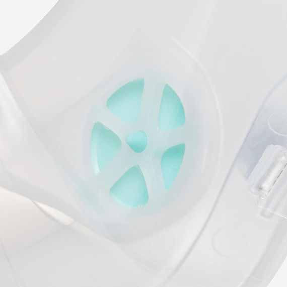 Маска Easybreath для снорклінгу для дорослих сіра - M/L | Зображення 4