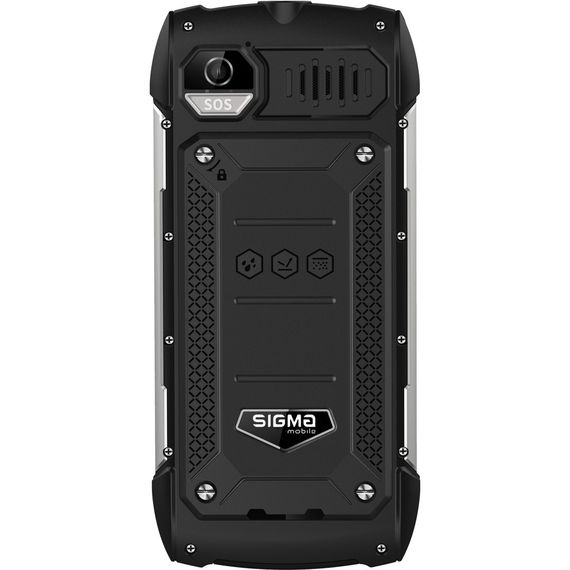 Мобільний телефон Sigma X-treme PK68 Black (4827798466711) | Зображення 1
