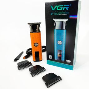 Профессиональная машинка для стрижки волос на аккумуляторе VGR V-943, Триммер для сложной стрижки волос WV-41
