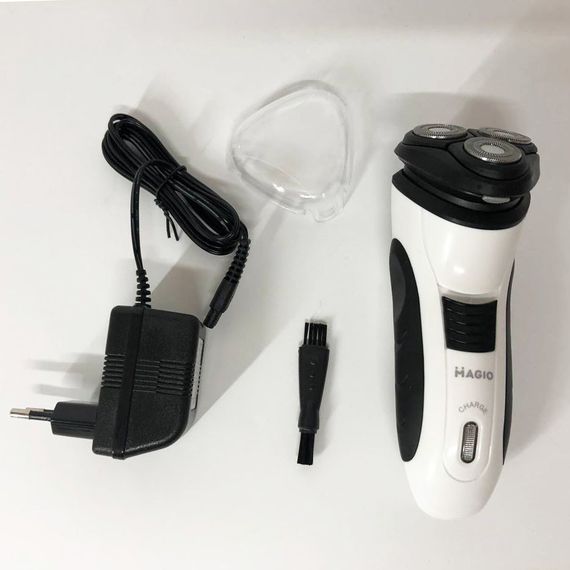 Портативная мужская бритва на аккумуляторе MAGIO, Мужская влагостойкая электробритва WA-91 | Зображення 5