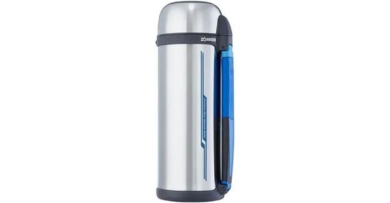 Термос ZOJIRUSHI SF-CС20XA 2l (складана ручка+ремінець) Сталевий