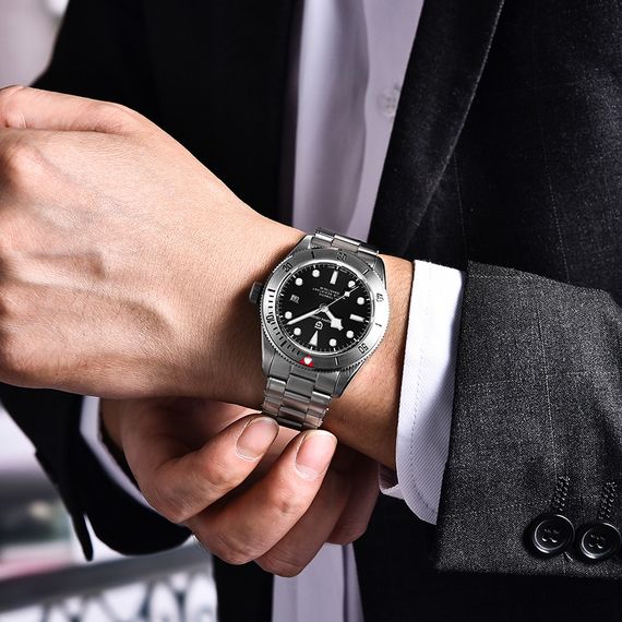 Годинник P2agani Design PD-1709 Silver-Black | Зображення 2