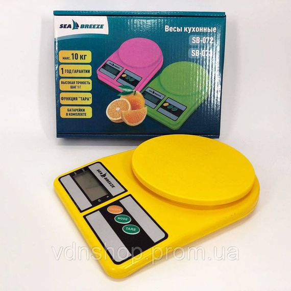 Ваги для кухні з обнуленням SeaBreeze SB-071, Ваги для фасування ваги кухонні побутові кухонні PI-36 | Зображення 6