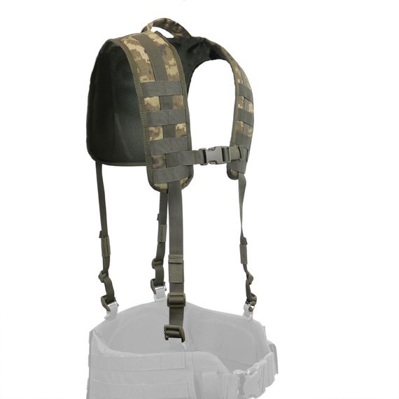 Лямки для ремінно-плечової системи (РПС) Militex Cordura Pixel | Зображення 3