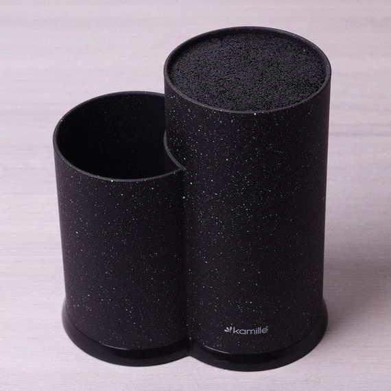 Подставка для ножей Kamille KM-7607 22х11 см | Зображення 1